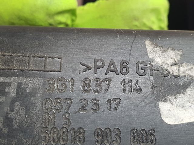 bontott VW PASSAT B8 Jobb első Belső Kilincs