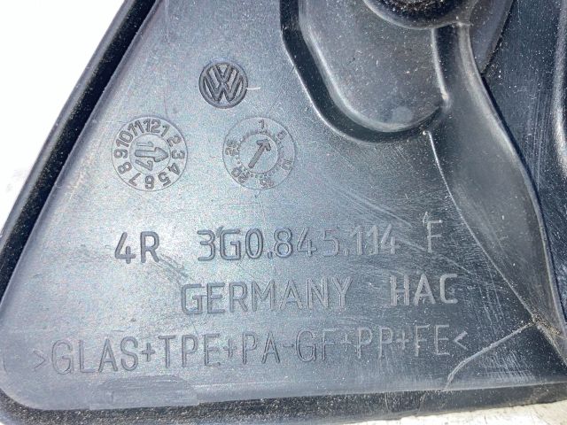 bontott VW PASSAT B8 Jobb első Fixüveg (Ajtóban)