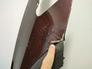 bontott VW PASSAT B8 Jobb első Sárvédő