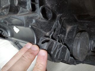 bontott VW PASSAT B8 Jobb Fényszóró