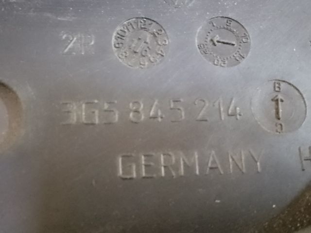 bontott VW PASSAT B8 Jobb hátsó Fixüveg (Ajtóban)