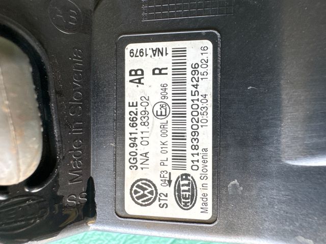 bontott VW PASSAT B8 Jobb Ködfényszóró