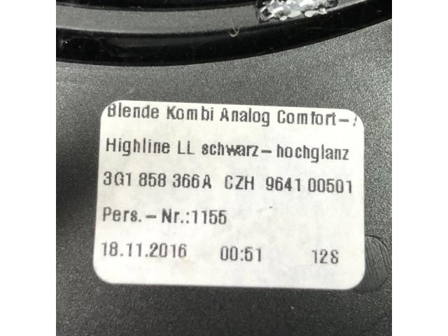 bontott VW PASSAT B8 Kilométeróra Keret