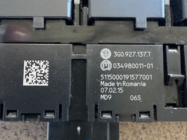 bontott VW PASSAT B8 Kipörgésgátló Kapcsoló