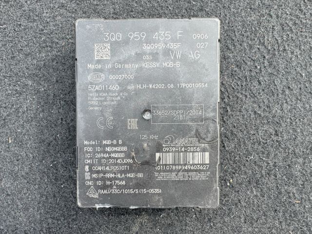 bontott VW PASSAT B8 Kulcs Nélküli Nyitás Jeladó