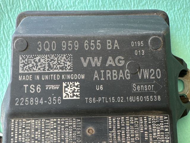 bontott VW PASSAT B8 Légzsák Elektronika