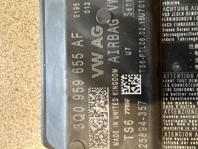 bontott VW PASSAT B8 Légzsák Elektronika