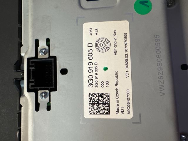 bontott VW PASSAT B8 Multifunkciós Kijelző