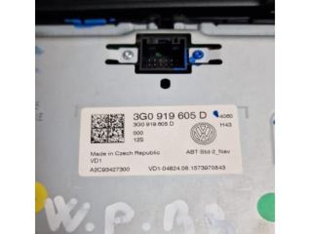 bontott VW PASSAT B8 Navigációs Fejegység