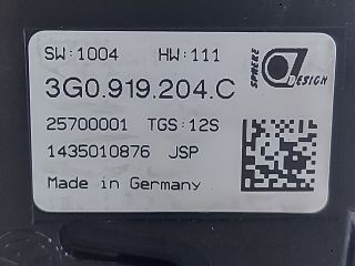 bontott VW PASSAT B8 Óra (Időmérő)