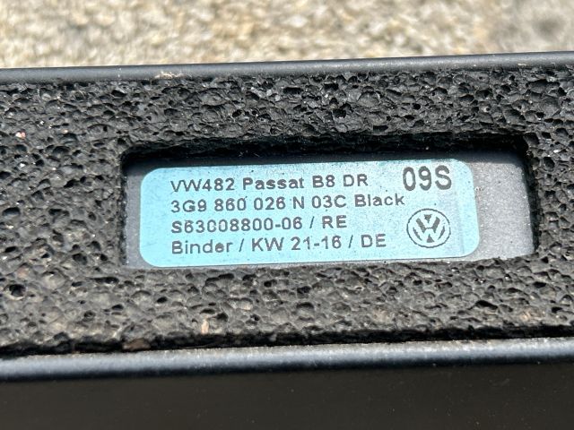 bontott VW PASSAT B8 Tetősín Pár