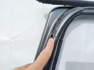 bontott VW PASSAT B9 Variant Bal hátsó Ajtó (Üres lemez)