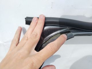 bontott VW PASSAT B9 Variant Bal hátsó Ajtó (Üres lemez)