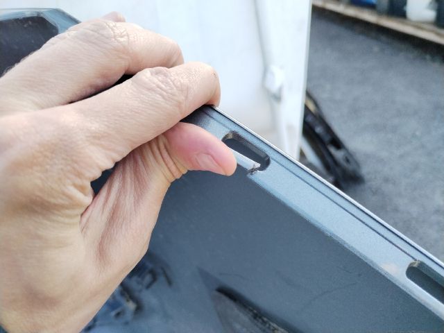 bontott VW PASSAT B9 Variant Hátsó Lökhárító (Üresen)