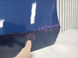 bontott VW PASSAT B9 Variant Jobb hátsó Ajtó (Üres lemez)