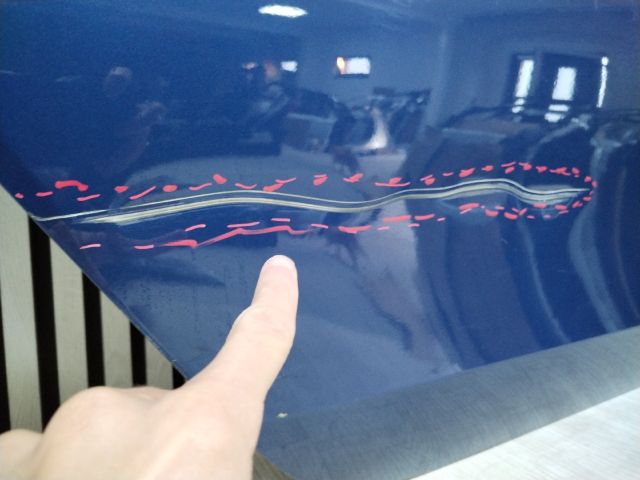 bontott VW PASSAT B9 Variant Jobb hátsó Ajtó (Üres lemez)