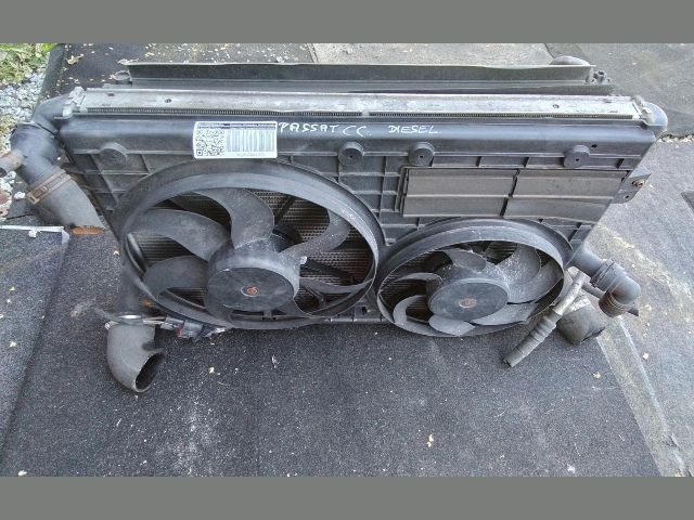 bontott VW PASSAT CC Hűtő Ventilátor(ok), Radiátor(ok) Szett