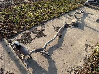 bontott VW PASSAT CC Komplett Kipufogó Rendszer