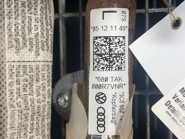 bontott VW PASSAT CC Bal első Függöny Légzsák