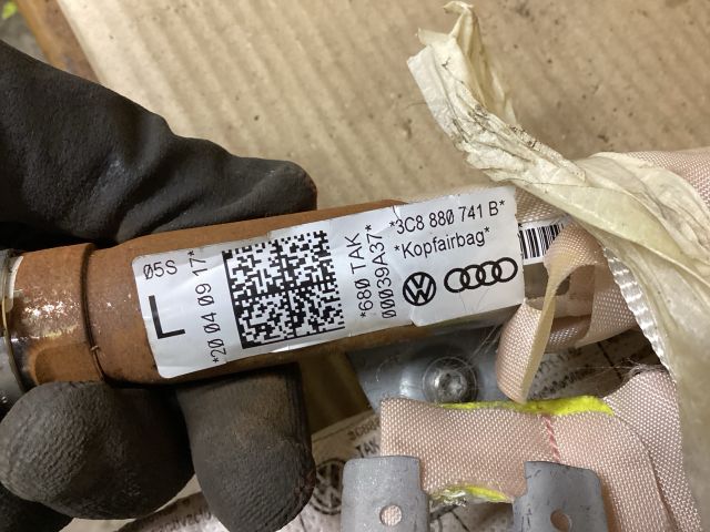 bontott VW PASSAT CC Bal Függönylégzsák és Oldallégzsák