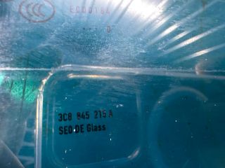 bontott VW PASSAT CC Bal hátsó Ablak