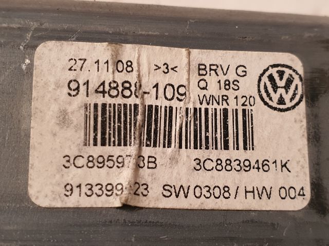 bontott VW PASSAT CC Bal hátsó Ablakemelő Motor