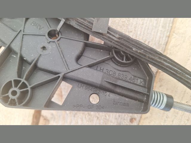 bontott VW PASSAT CC Bal hátsó Ablakemelő Szerkezet (Elektromos)