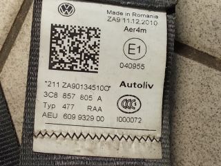 bontott VW PASSAT CC Bal hátsó Biztonsági Öv