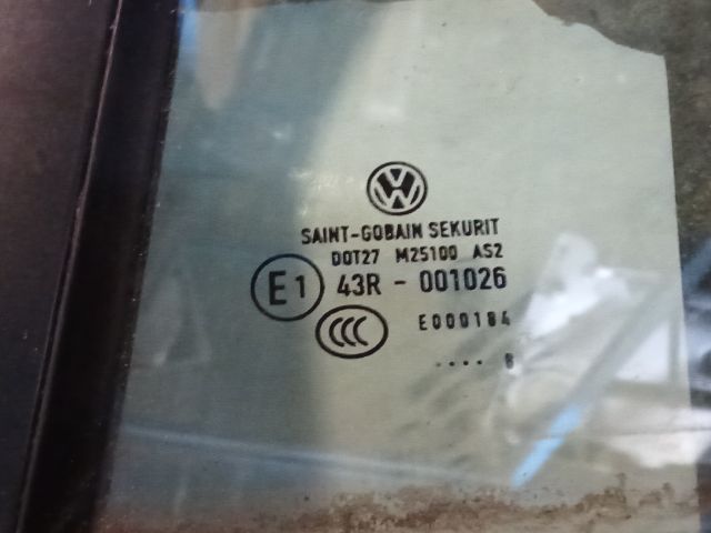 bontott VW PASSAT CC Bal hátsó Fixüveg (Ajtóban)