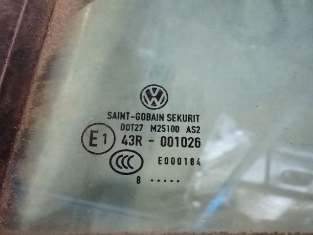 bontott VW PASSAT CC Bal hátsó Fixüveg (Ajtóban)