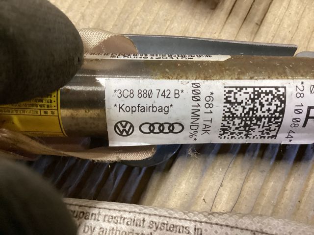 bontott VW PASSAT CC Jobb első Függöny Légzsák