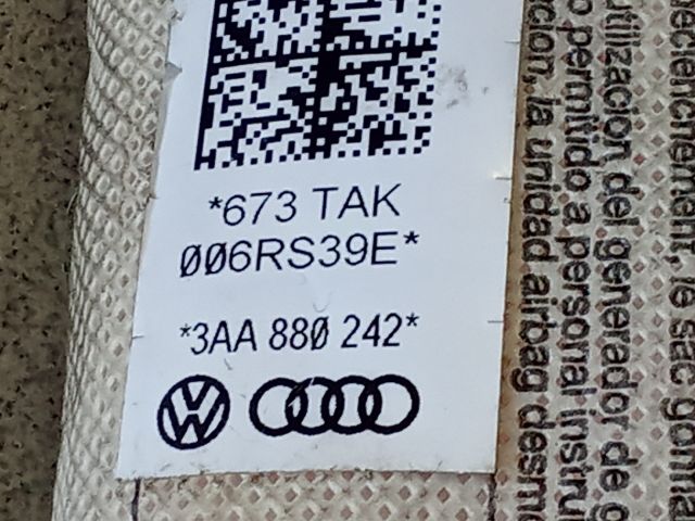 bontott VW PASSAT CC Jobb Oldallégzsák