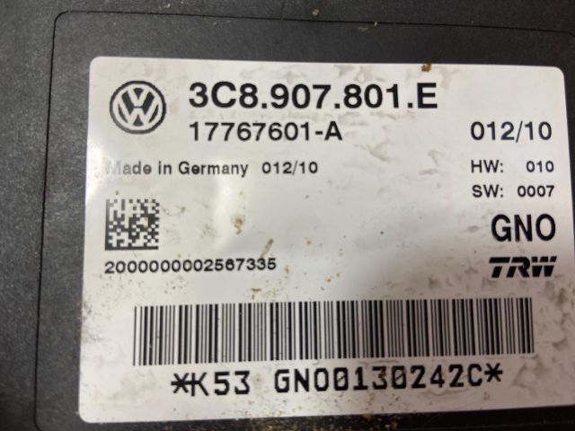 bontott VW PASSAT CC Kézifék Elektronika