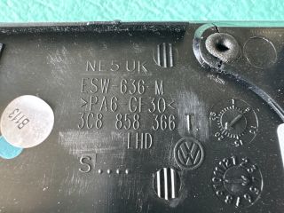 bontott VW PASSAT CC Kilométeróra Keret