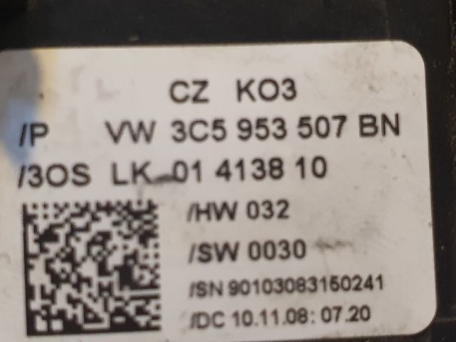 bontott VW PASSAT CC Komplett Kormánykapcsoló (Bajuszkapcsoló)