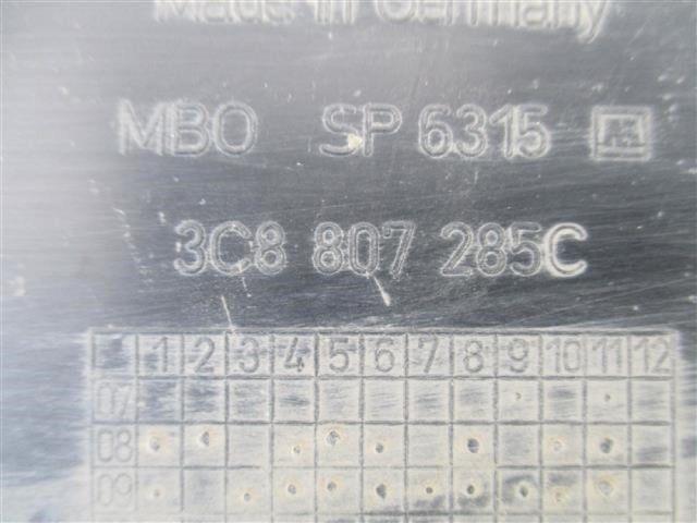 bontott VW PASSAT CC Rendszámtábla Tartó