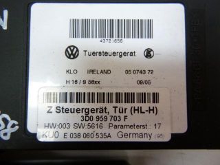 bontott VW PHAETON Bal hátsó Ablakemelő Motor