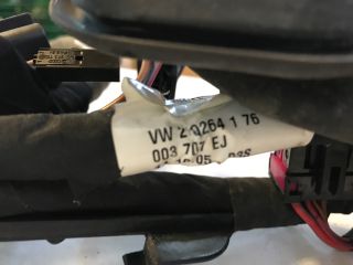 bontott VW PHAETON Bal hátsó Ajtó Kábelköteg