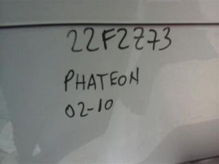 bontott VW PHAETON Hátsó Lökhárító (Üresen)