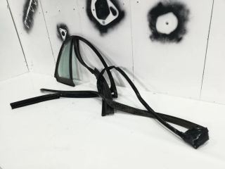 bontott VW PHAETON Jobb hátsó Fixüveg (Ajtóban)