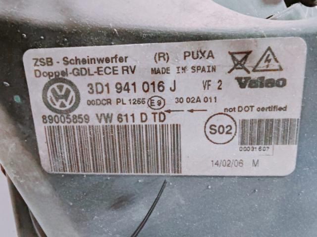 bontott VW PHAETON Jobb Xenon Fényszóró