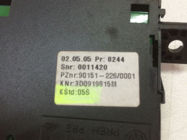 bontott VW PHAETON Kapcsoló (Magában)