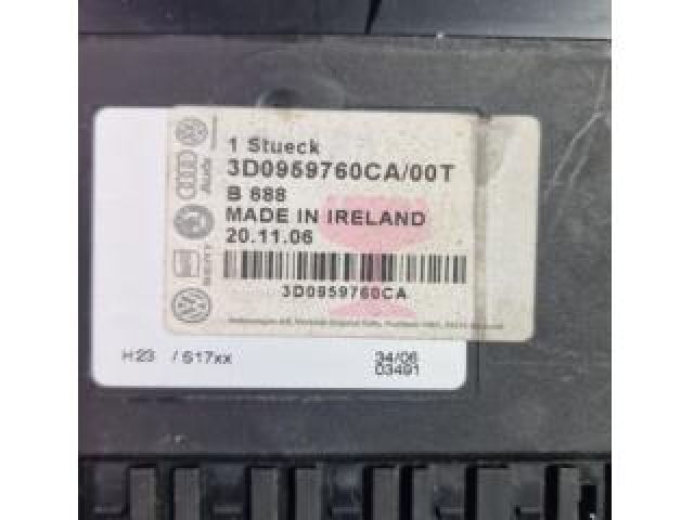 bontott VW PHAETON Komfort Elektronika