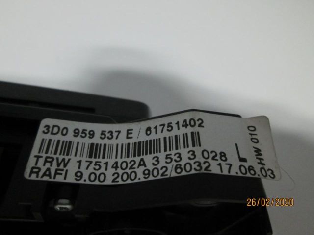 bontott VW PHAETON Multikormány Kapcsoló Pár