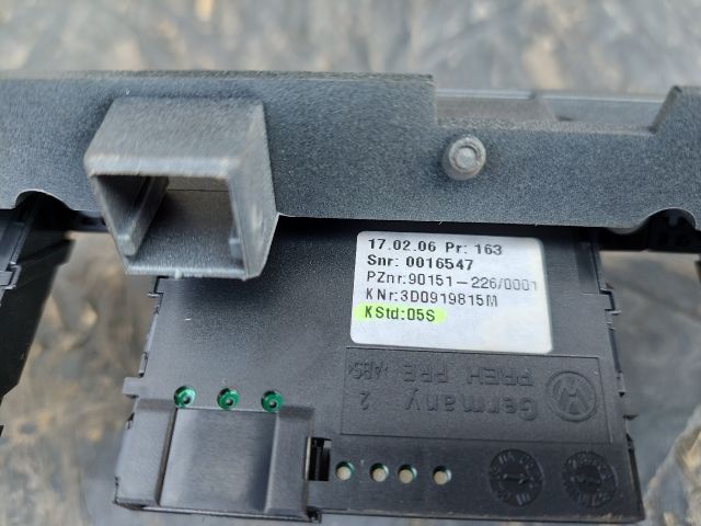 bontott VW PHAETON Műszerfal Szellőző Kapcsoló