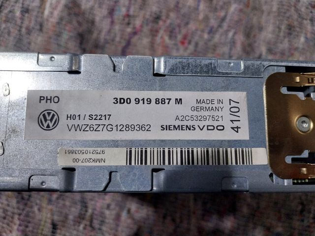 bontott VW PHAETON Navigáció Elektronika