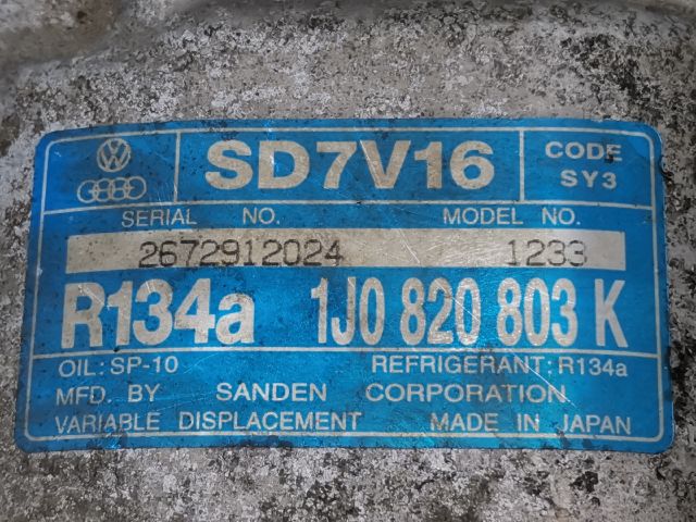 bontott VW POLO CLASSIC Klímakompresszor