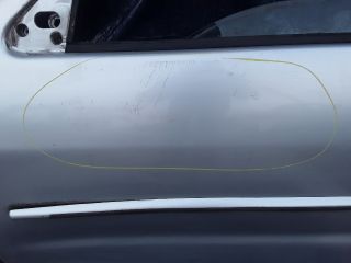 bontott VW POLO CLASSIC Bal első Ajtó (Üres lemez)