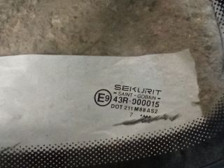 bontott VW POLO CLASSIC Bal hátsó Fixüveg (Ajtóban)