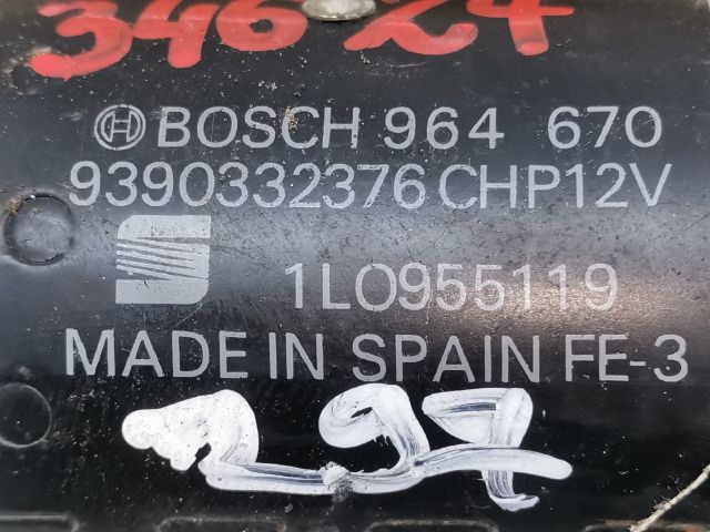 bontott VW POLO CLASSIC Első Ablaktörlő Szerkezet Motorral